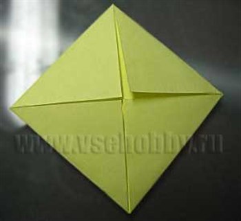 Звёздочка в технике оригами своими руками