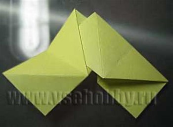Звёздочка в технике оригами своими руками
