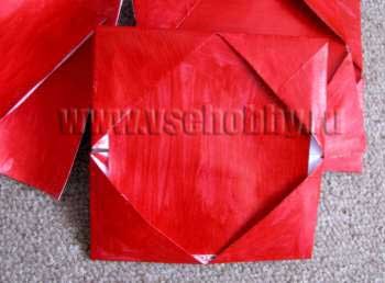 Оригами рамка для фото в форме куба своими руками