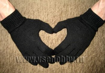 Как связать перчатки спицами своими руками