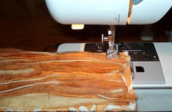 Текстильный кулон ручной работы своими руками